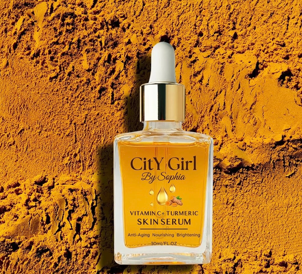 CITY GIRL - TURMERIC & VITAMIN C FACE SERUM 50ML