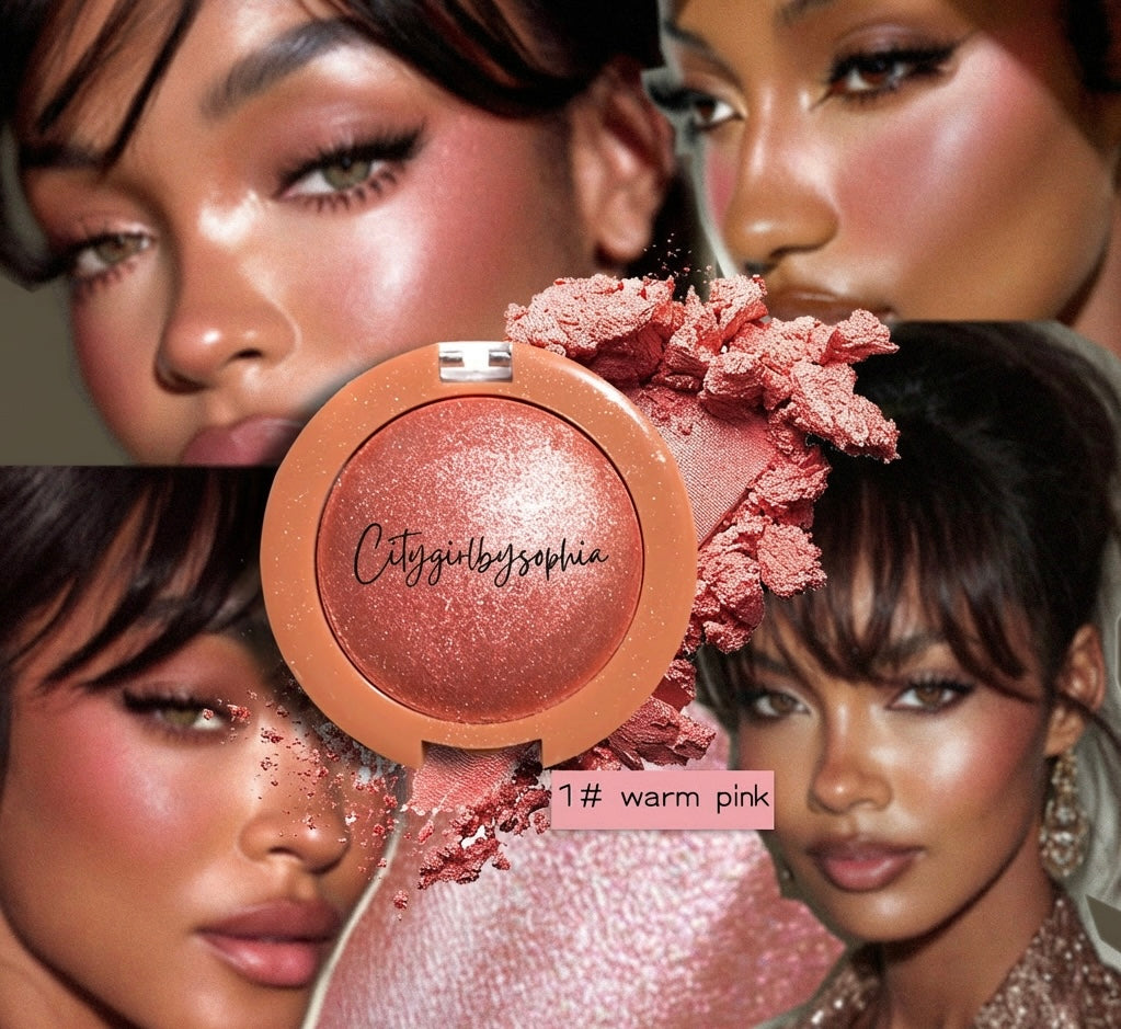 Warm Pink Blush Highlighter