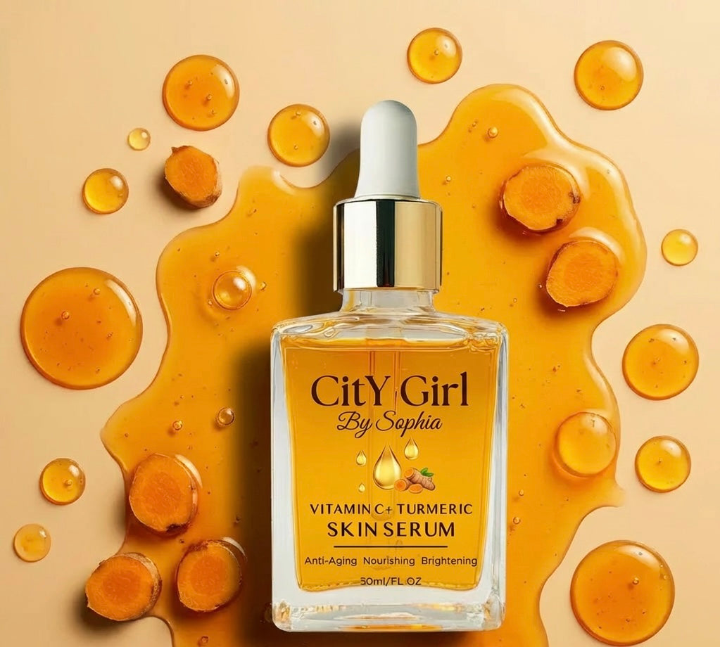 CITY GIRL - TURMERIC & VITAMIN C FACE SERUM 50ML