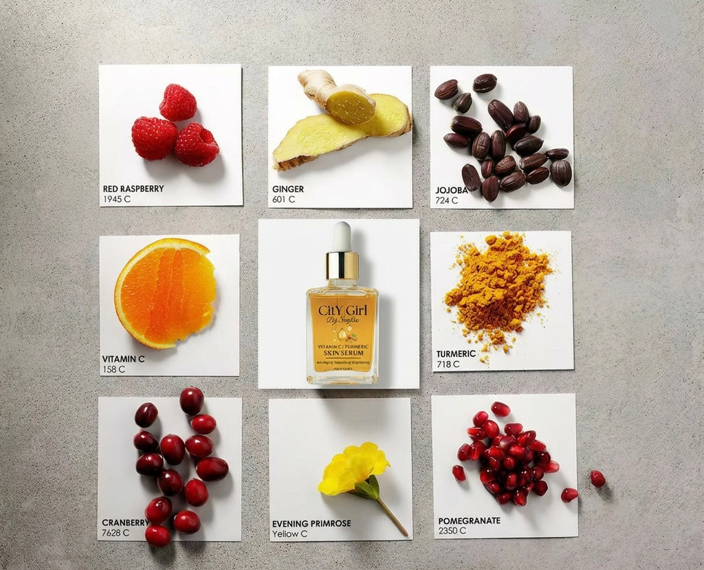 CITY GIRL - TURMERIC & VITAMIN C FACE SERUM 50ML